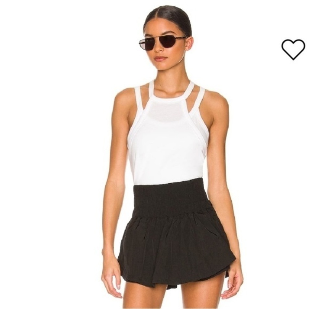 Free People Movement Athletic Short Skort Black Flowy The Way Home